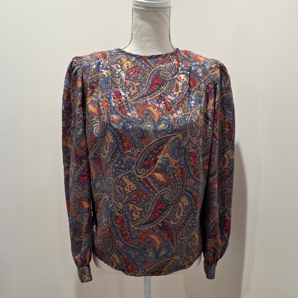 Nicola Paisley Blouse
